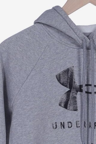 UNDER ARMOUR Sweatshirt & Zip-Up Hoodie in L in Grey