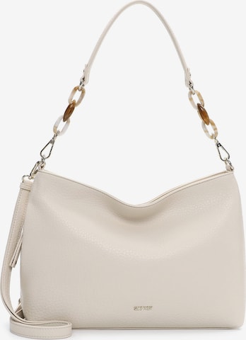 Poche ventrale 'Jeanny' Suri Frey en beige : devant