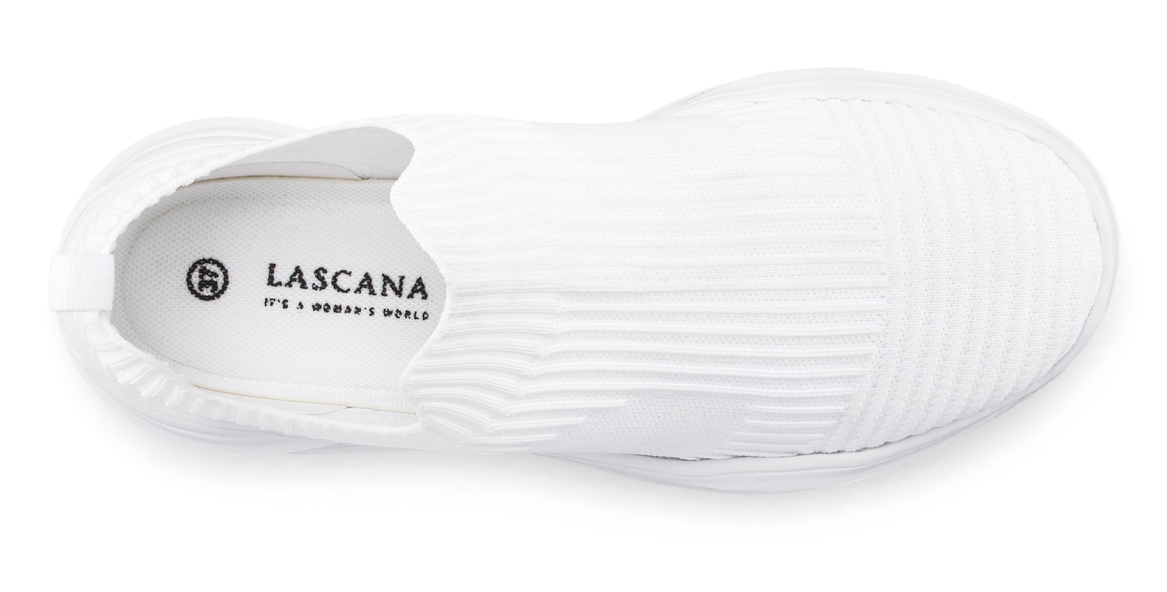 LASCANA Slip-On i vit