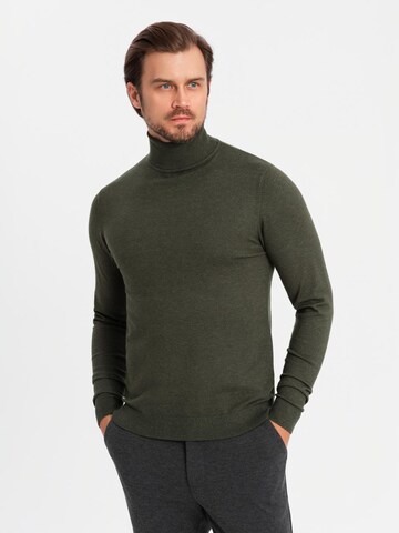 Pull-over 'OM-SWTN-0127' Ombre en vert