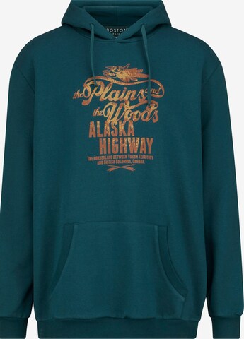 Boston Park Sweatshirt in Groen: voorkant