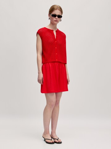 EDITED Vest 'Mina' in Red
