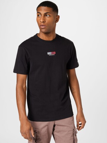 Tommy Jeans Shirt in Black: front