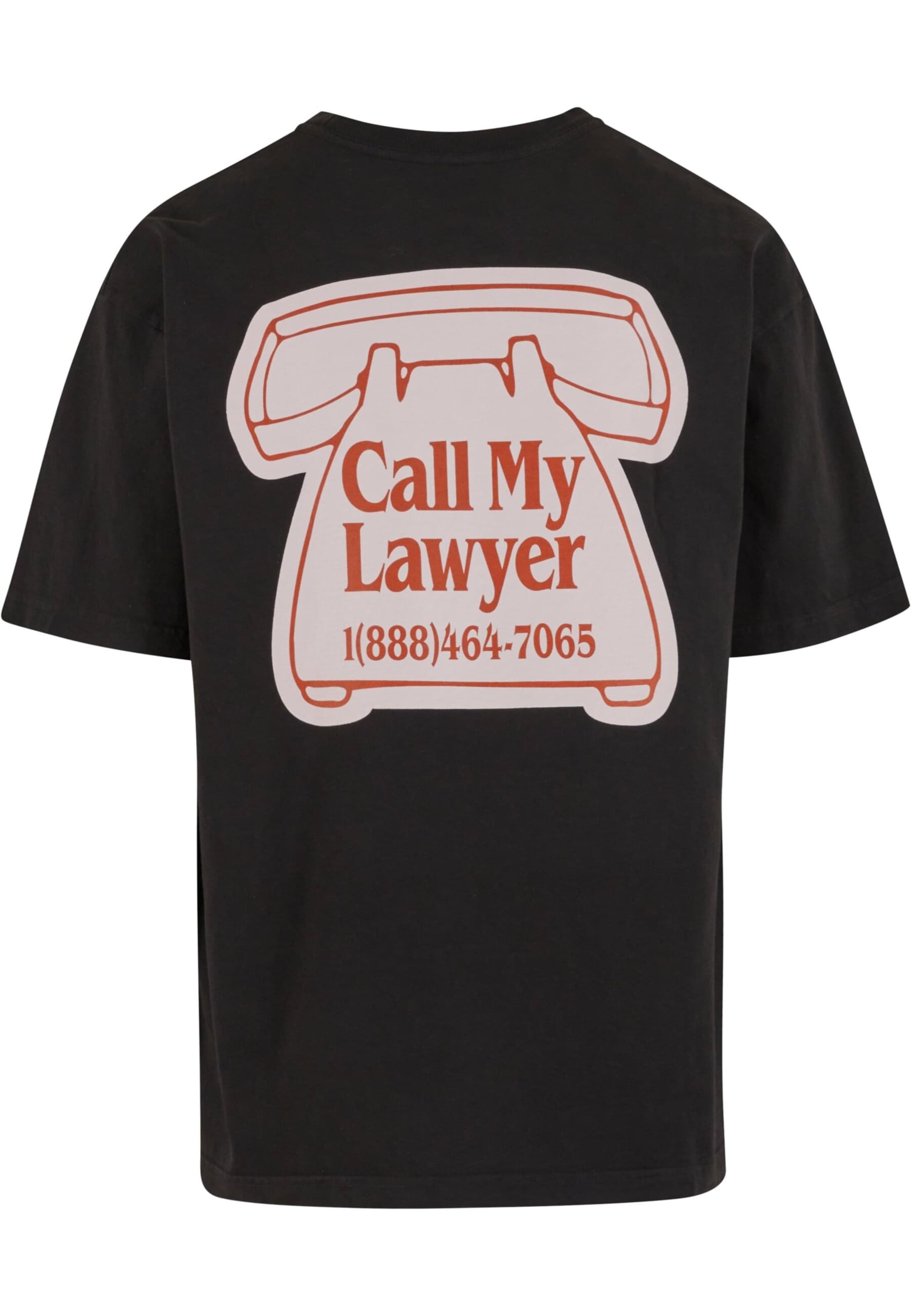 Maglietta 'Call My Lawyer Magnet' di MARKET in nero
