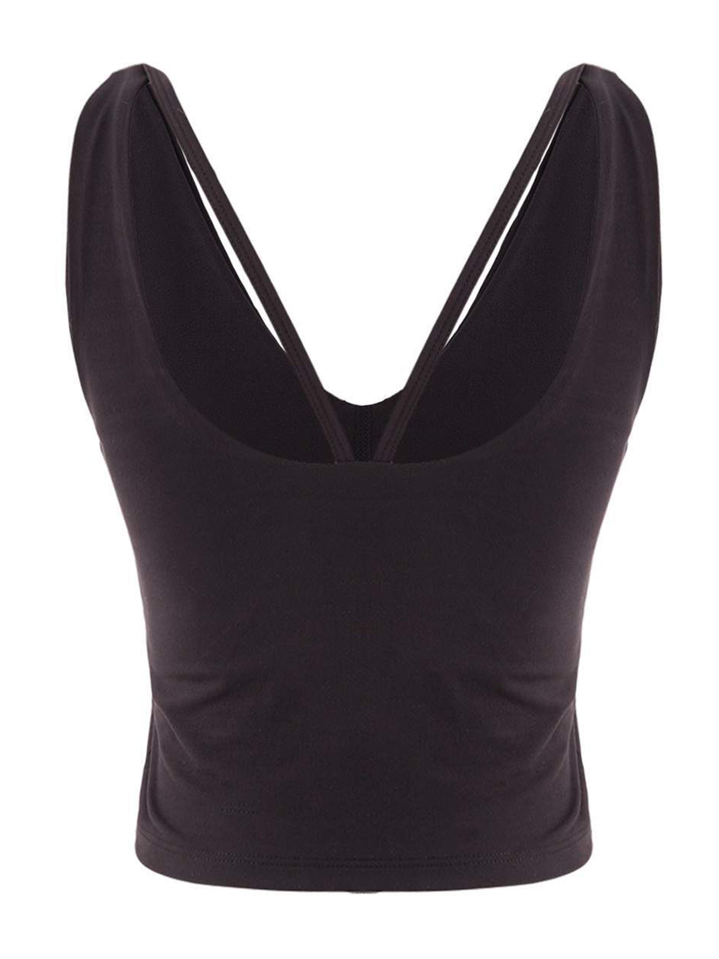 juoda Trendyol Biustjė Sportinė liemenėlė