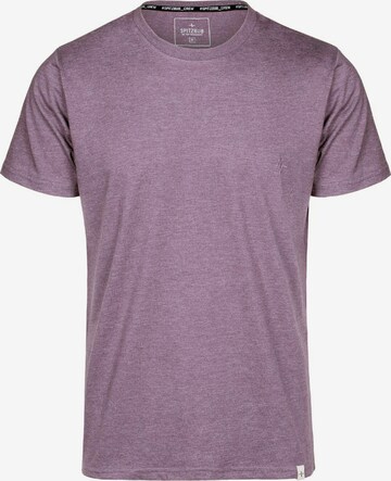 T-Shirt 'Arthur' SPITZBUB en violet : devant