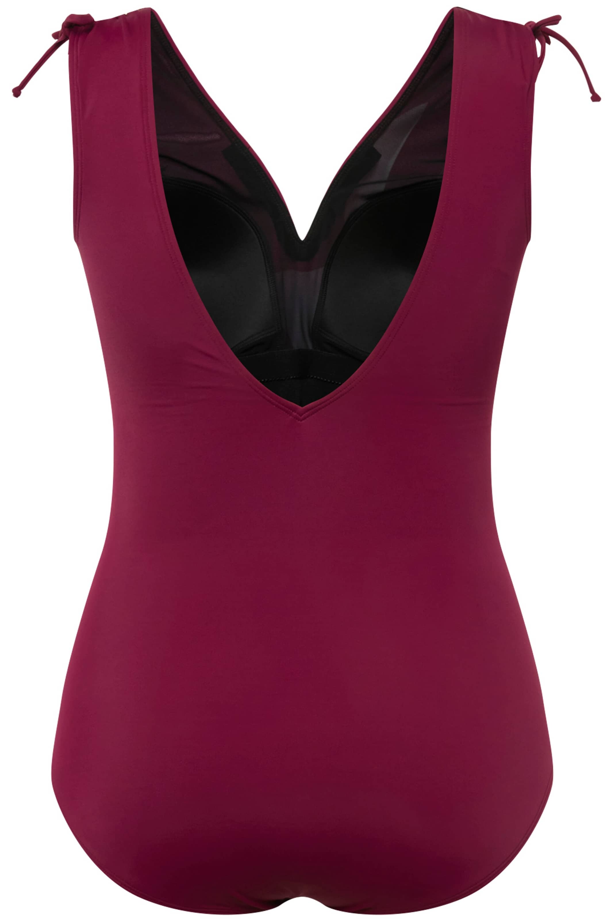 Maillot de bain Ulla Popken en rouge