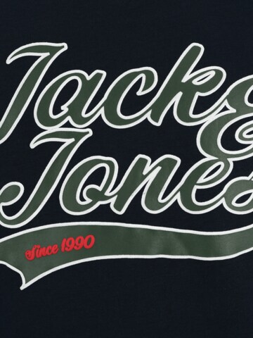 Jack & Jones Plus Mikina 'BECKS' – modrá