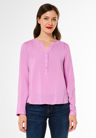 STREET ONE Bluse in Pink: Vorderseite