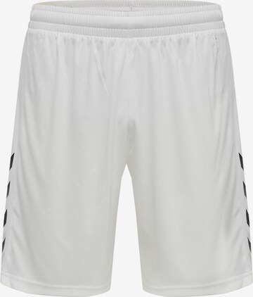 Hummel Regular Sportbroek 'Core' in Wit: voorkant