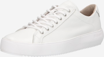 BLACKSTONE Sneakers laag 'Morgan' in Wit: voorkant