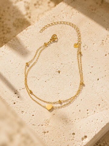 Bijoux de pied 'Gold Heart' Alster Herz en or