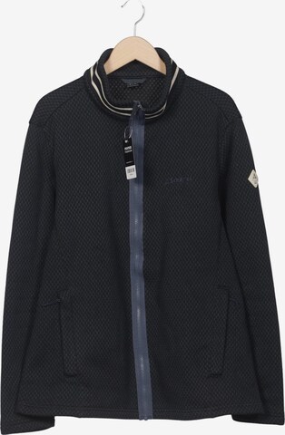 Schöffel Strickjacke XXL in Blau: Vorderseite