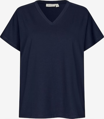 T-shirt 'MaBadu' Masai en bleu : devant