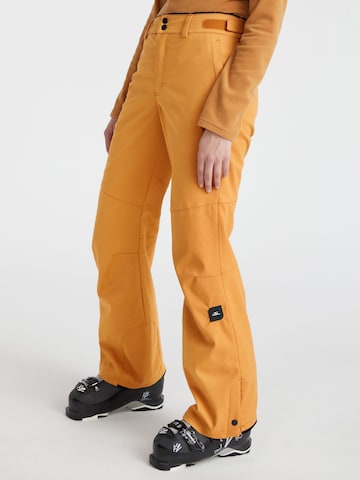 Regular Pantalon outdoor 'Star' O'NEILL en jaune