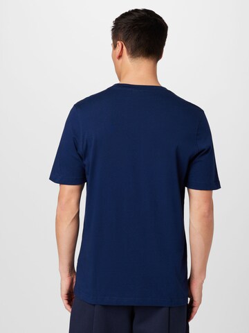 T-Shirt 'Adicolor Classics Trefoil' ADIDAS ORIGINALS en bleu