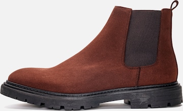Chelsea Boots 'Faber' nae Vegan Shoes en marron : devant