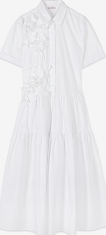 Robe oltre en blanc : devant