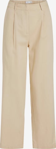 Loosefit Pantalon à pince 'PRINA' VILA en beige : devant