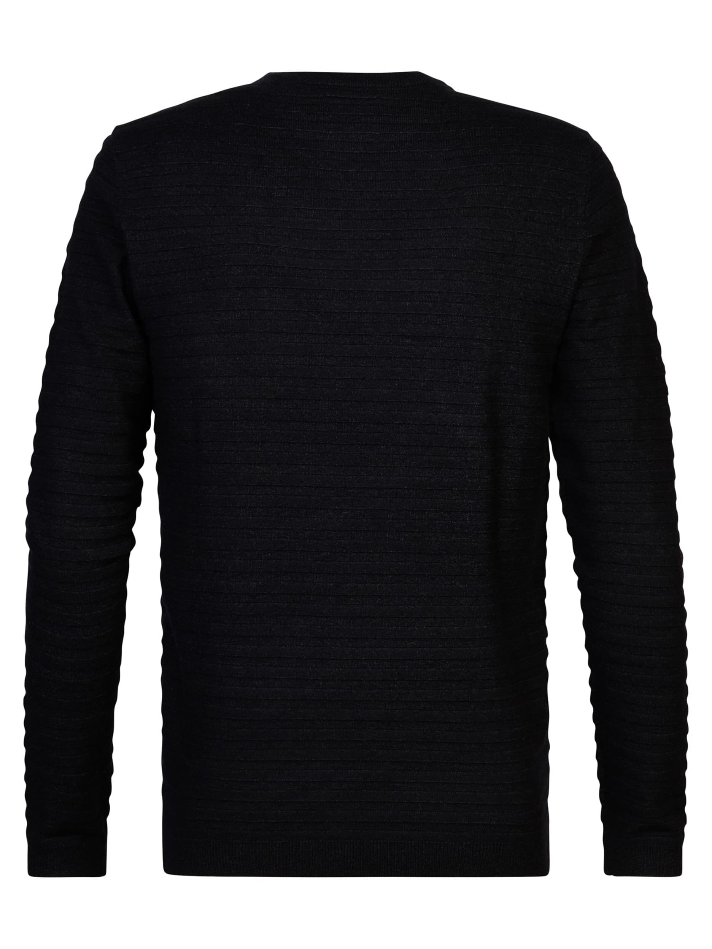 PETROL INDUSTRIES MEN Sweater in Black