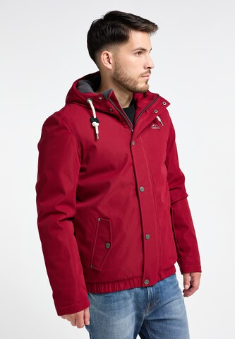 ICEBOUND Funkcionalna jakna | rdeča barva: sprednja stran
