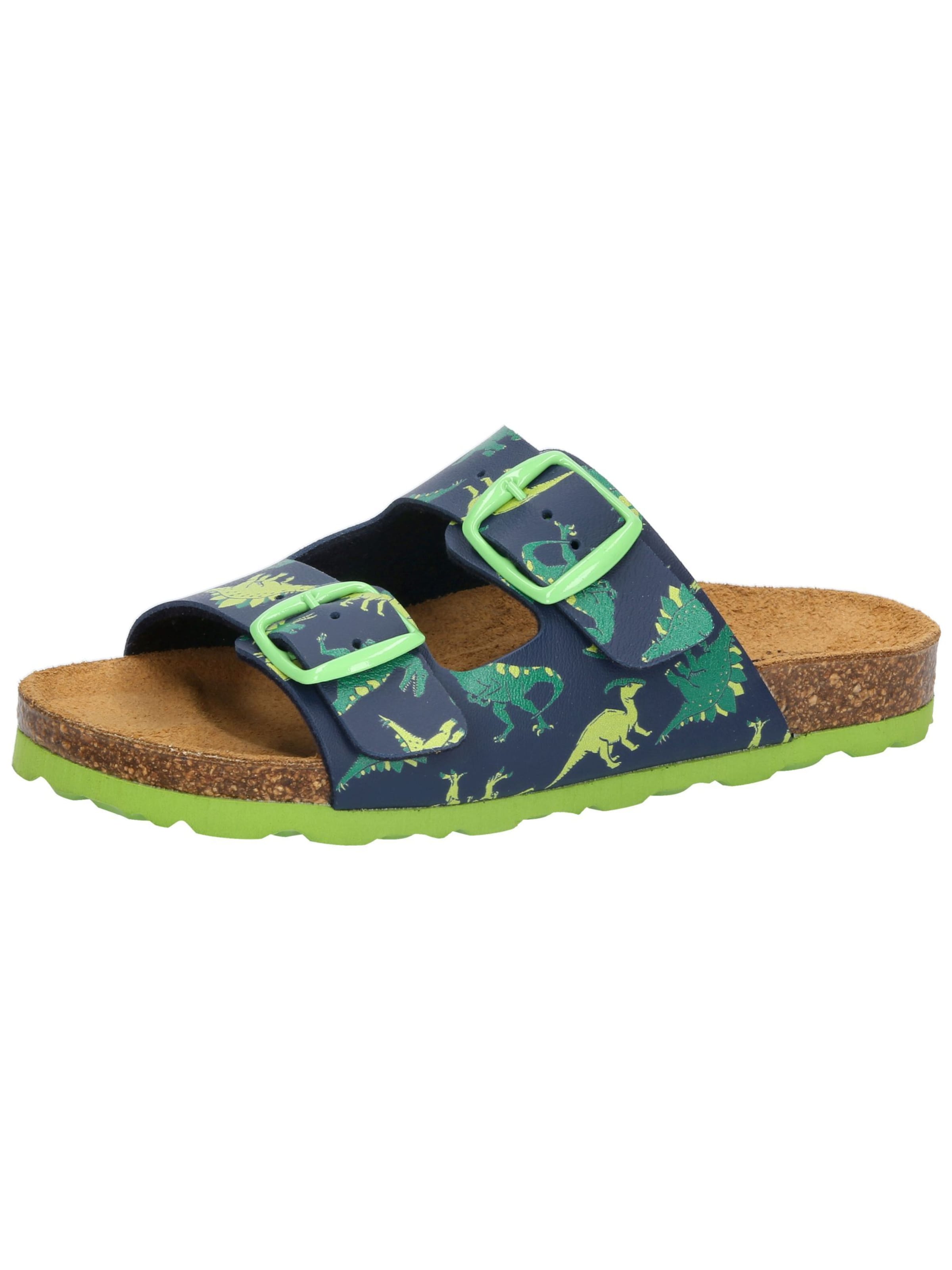 LICO Open shoes 'Universe' in Green: front