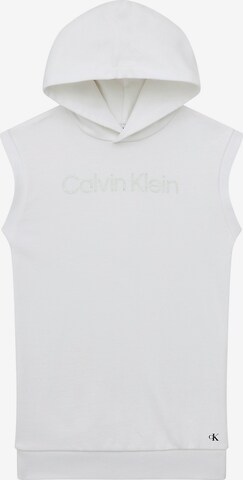 Calvin Klein JeansHaljina - bijela boja: prednji dio