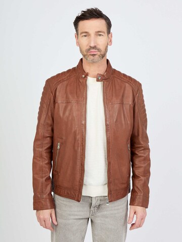 JCC Between-season jacket in Brown: front
