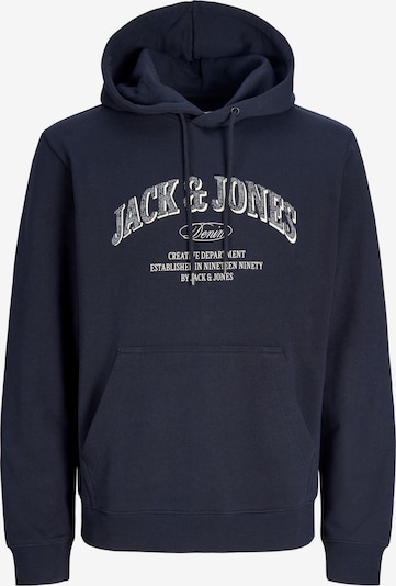 JACK & JONES Sweat-shirt 'JJEDenver' en L en marine / blanc, Vue avec produit