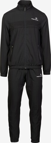 Sergio Tacchini Tracksuit 'SPECCHIO' in Black: front