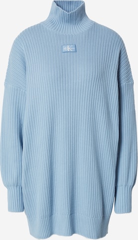 Calvin Klein Jeans Knit dress in Blue: front