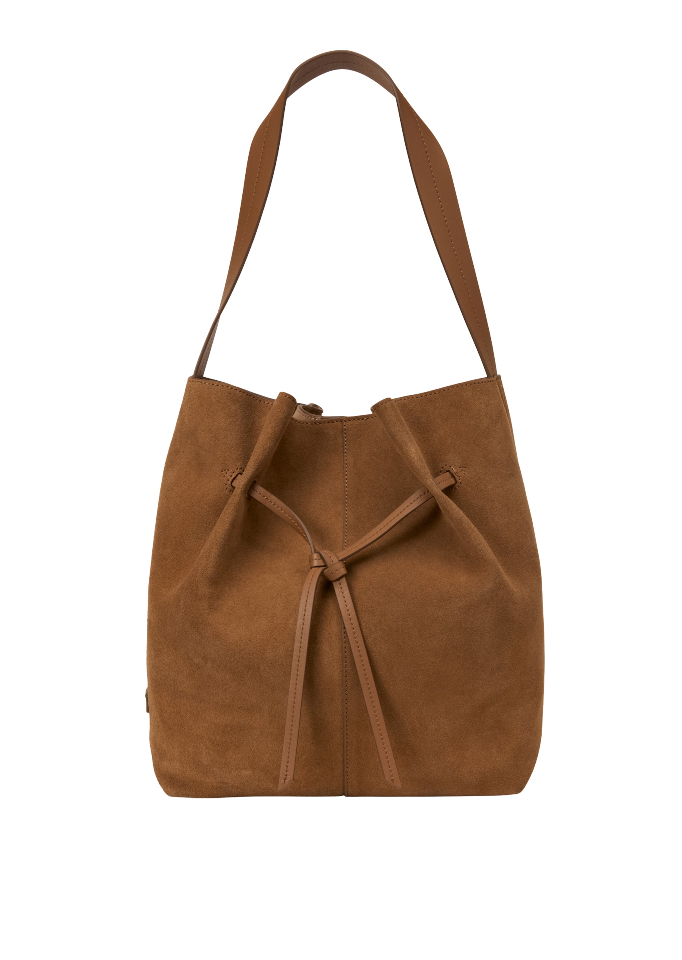 Sac bandoulière Marc O'Polo en marron : devant