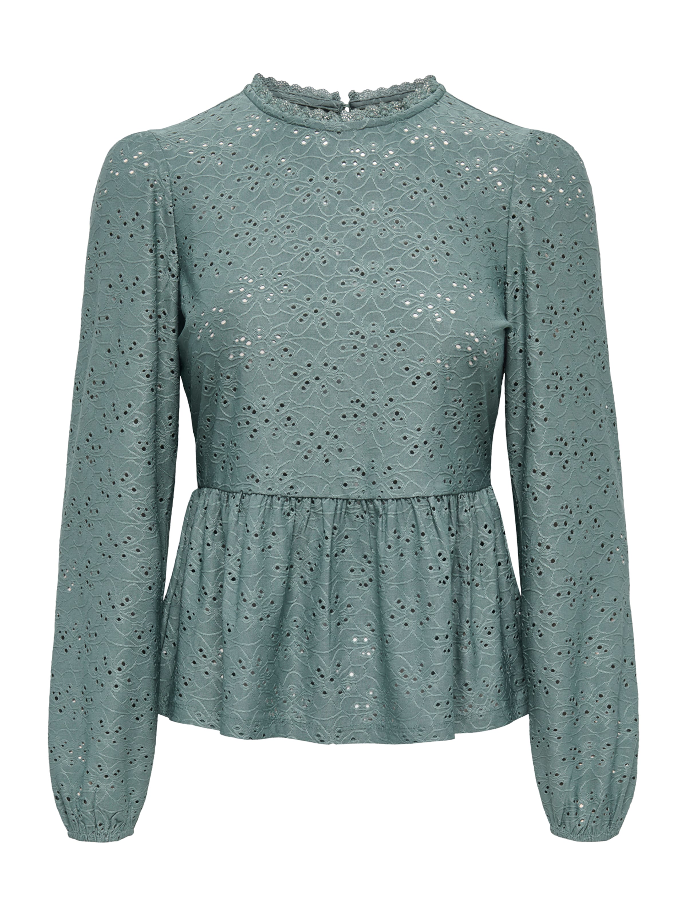 ONLY Blouse 'ONLSMILLA' in Groen: voorkant