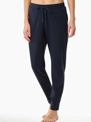 SCHIESSER Pajama pants ' Mix + Relax ' in Blue: front