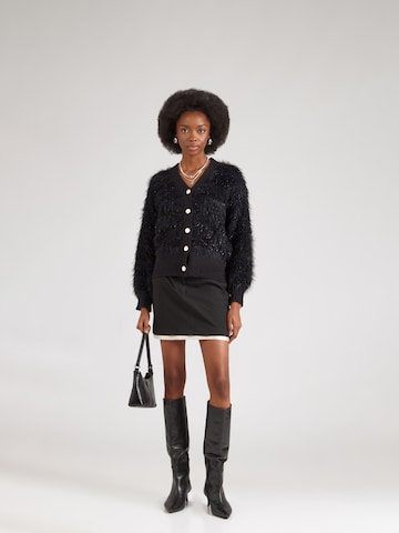 Derhy Knit cardigan 'BALLERINE' in Black