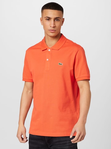 Slim fit Tricou de la LACOSTE pe portocaliu: față