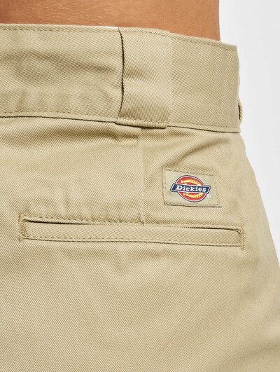DICKIES Bandplooibroek in de kleur Kaki, Productweergave