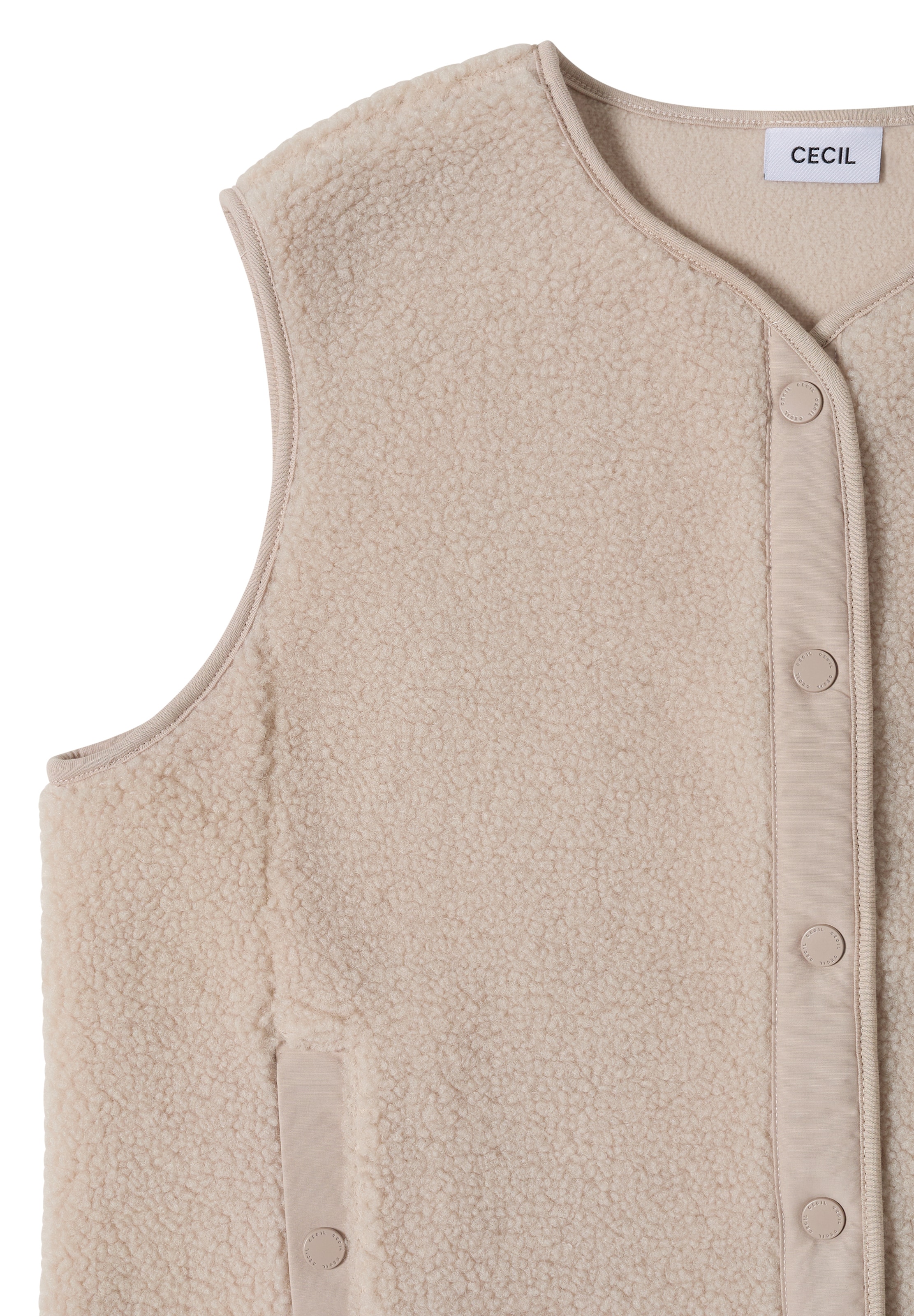 CECIL Vest in White
