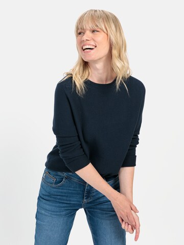 CAMEL ACTIVE Sweater in Blue: front