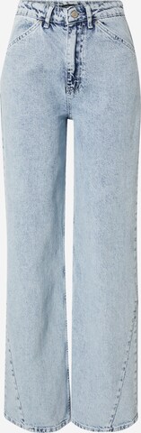 Trendyol Zvonové kalhoty Džíny – modrá: přední strana