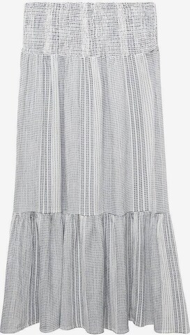 MANGO TEEN Skirt 'Esparta' in White: front