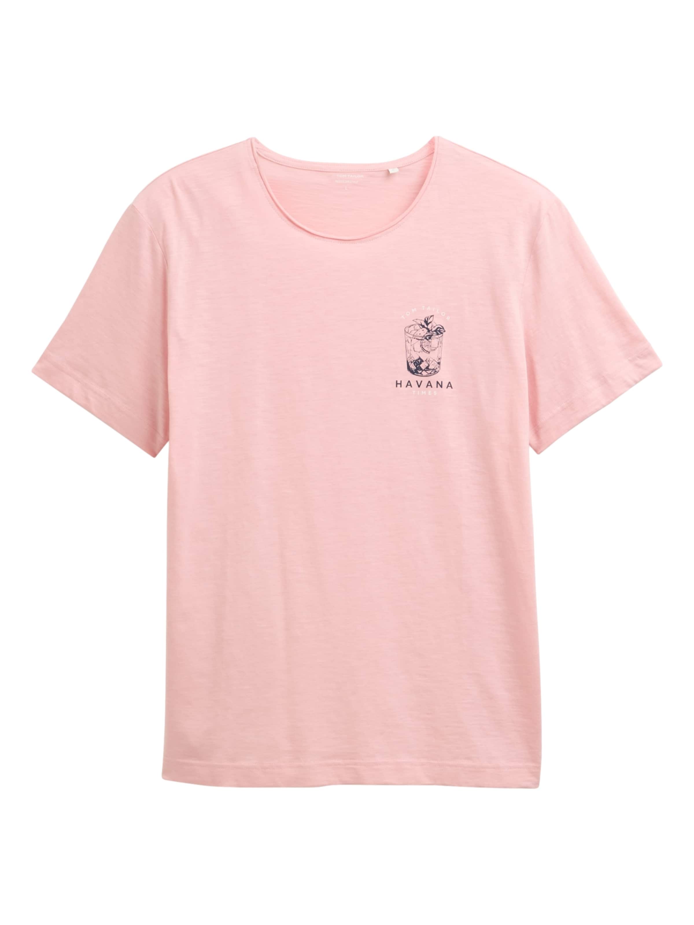 Maglietta di TOM TAILOR in rosa: frontale