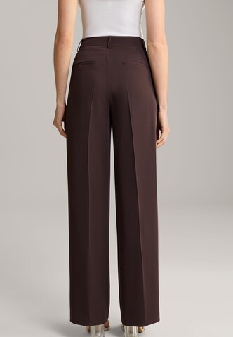 JOOP! Regular Pleated Pants in Brown