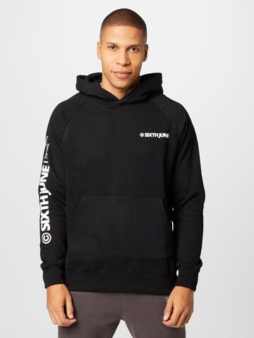 Sixth June Sweatshirt in Black: front