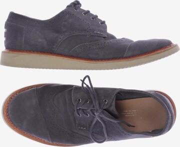 TOMS Flats & Loafers in 43 in Grey: front