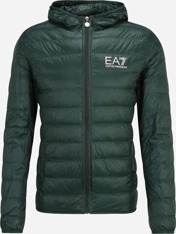 EA7 Emporio Armani Winterjas in Groen: voorkant