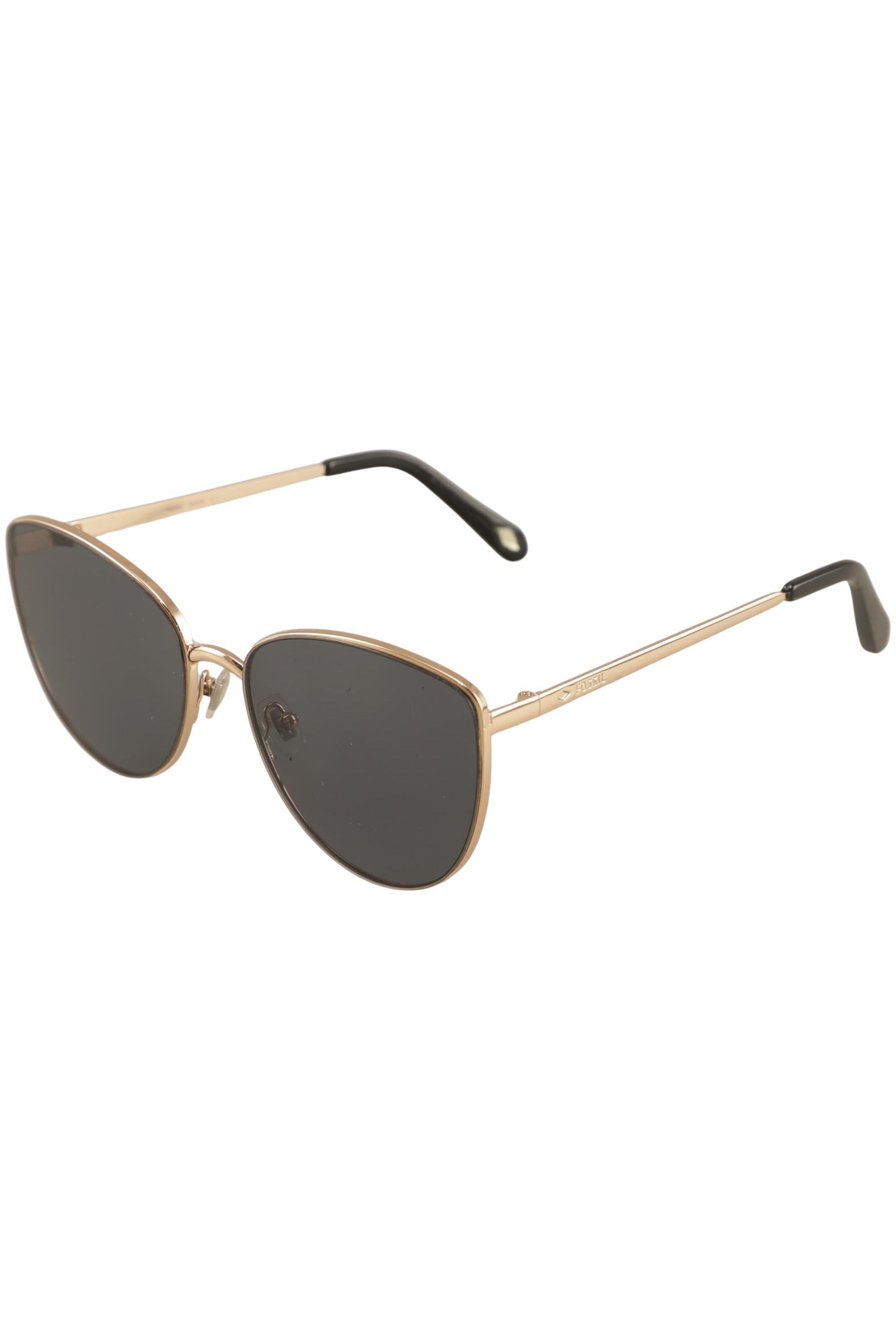 FOSSIL Sunglasses in One size in Gold: front