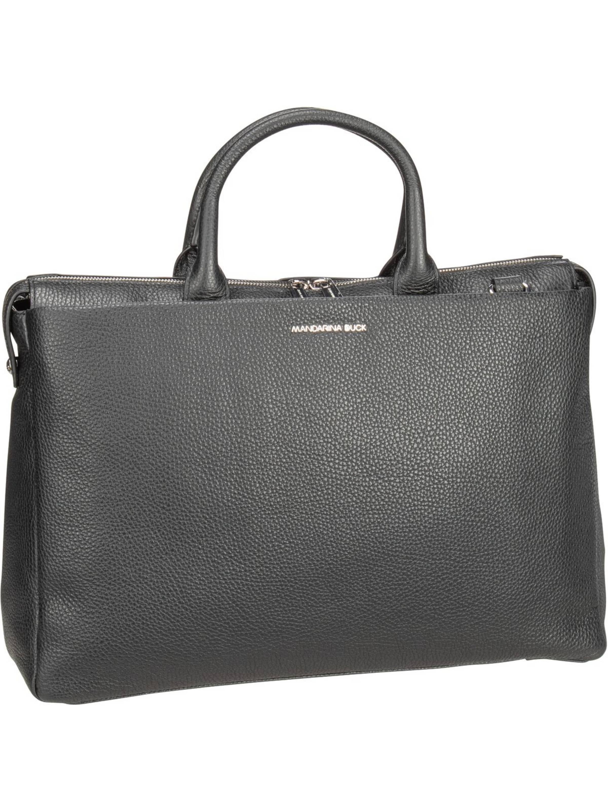 MANDARINA DUCK Handtasche in Schwarz: Vorderseite