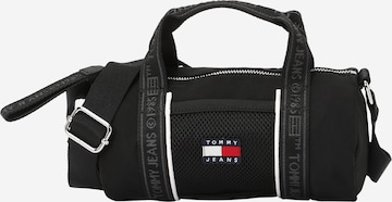 Tommy Jeans Cestovní taška 'HERITAGE' – černá: přední strana