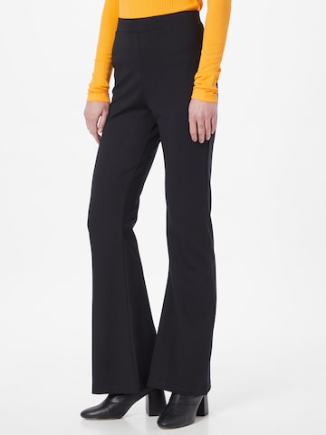 ESPRIT Flared Pants in Black: front